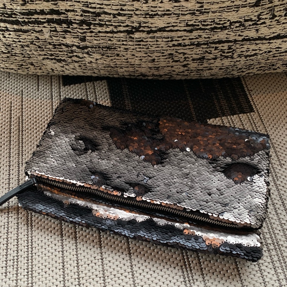 S&D | Margeaux in Black & Pewter Sequins